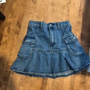 Demin Skirt Y2k